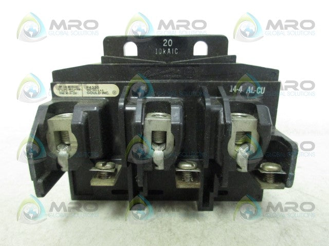 PUSHMATIC P4320 CIRCUIT BREAKER *NEW NO BOX*