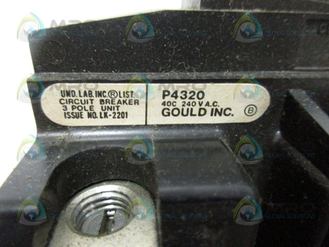 PUSHMATIC P4320 CIRCUIT BREAKER *NEW NO BOX*