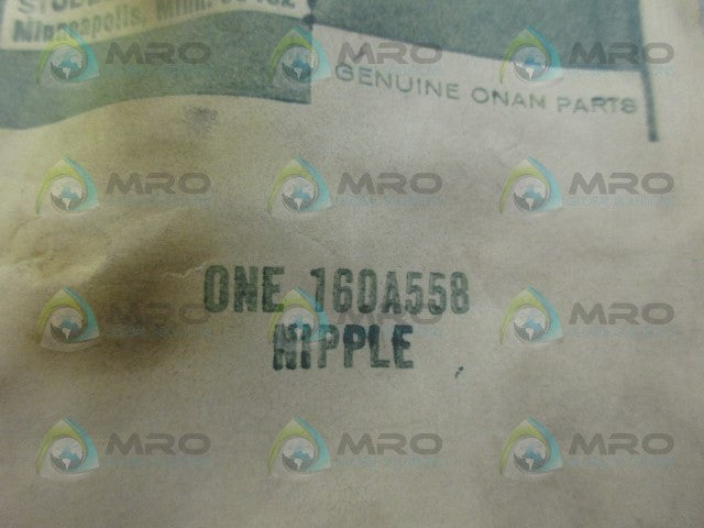 ONAN 160A558 NIPPLE *NEW IN FACTORY BAG*