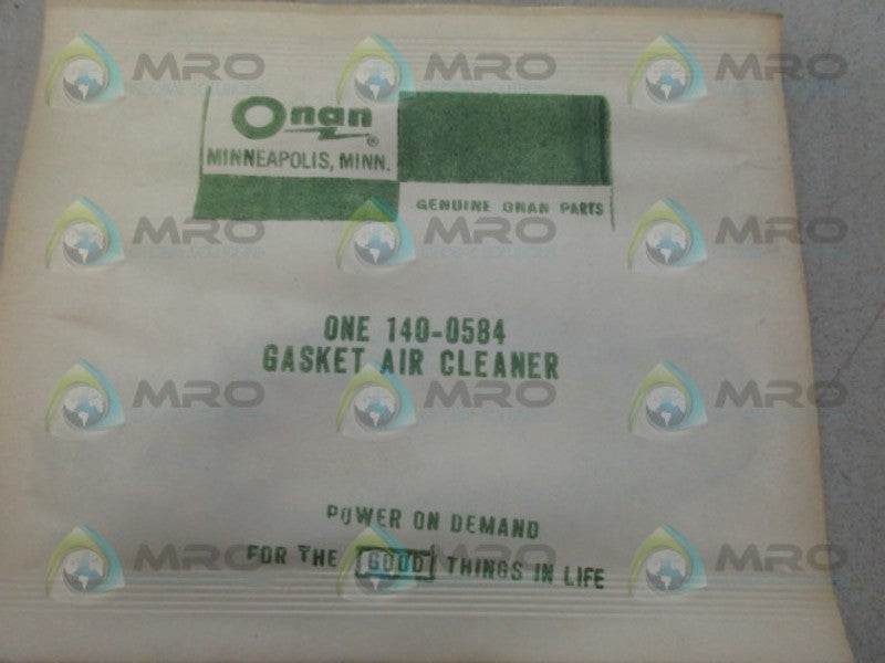ONAN 140-0584 GASKET AIR CLEANER *NEW IN FACTORY BAG*