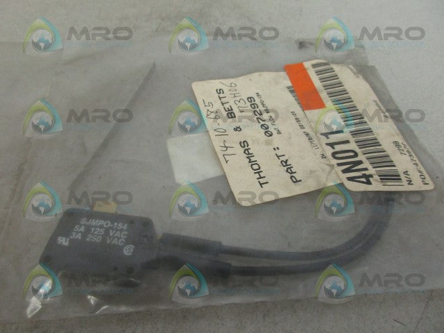THOMAS & BETTS 007299 SWITCH *NEW IN FACTORY BAG*
