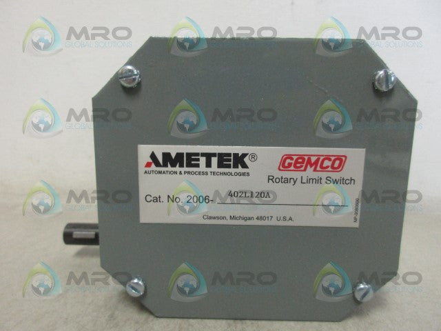 AMETEK 2006-402L120A ROTARY LIMIT SWITCH *NEW IN BOX*