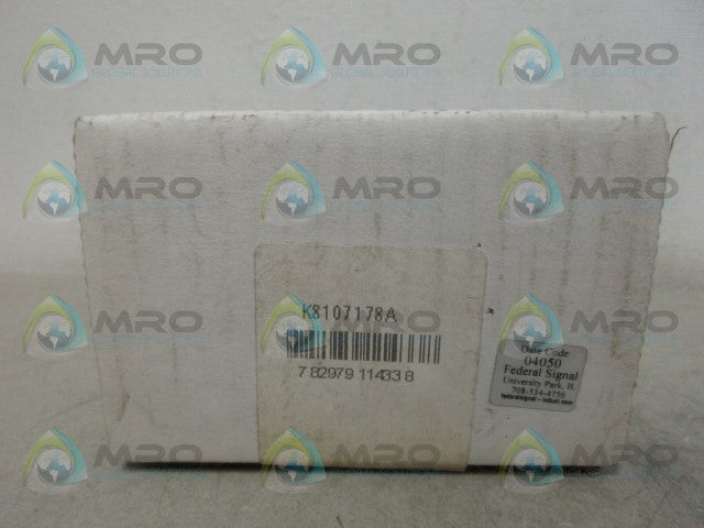 FEDERAL SIGNAL K8107178A REPLACEMENT LAMP BULB *FACTORY SEALED*