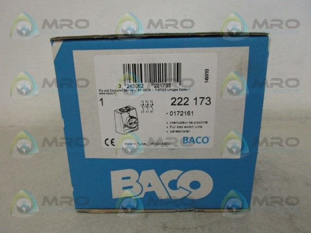 BACO 0172161 ROTARY SWITCH *NEW IN BOX*