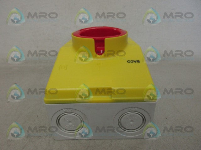 BACO 0172161 ROTARY SWITCH *NEW IN BOX*
