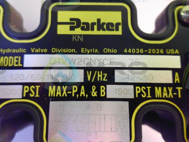PARKER D1VW2CNYC F 75 DIRECTIONAL CONTROL VALVE *NEW NO BOX*