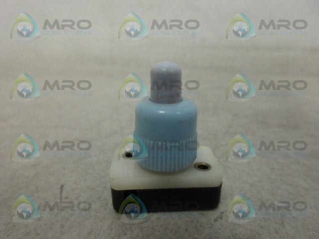 INDUSTRIAL MRO 1A250V PUSHBUTTON (BLUE) *USED*