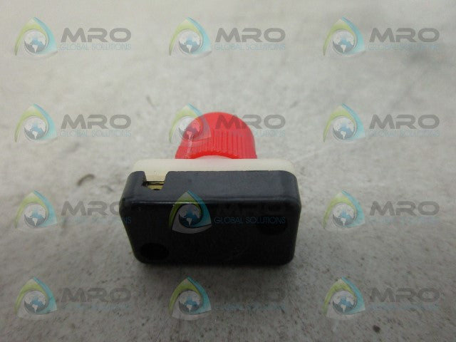 INDUSTRIAL MRO 1A250V PUSHBUTTON (RED) *USED*