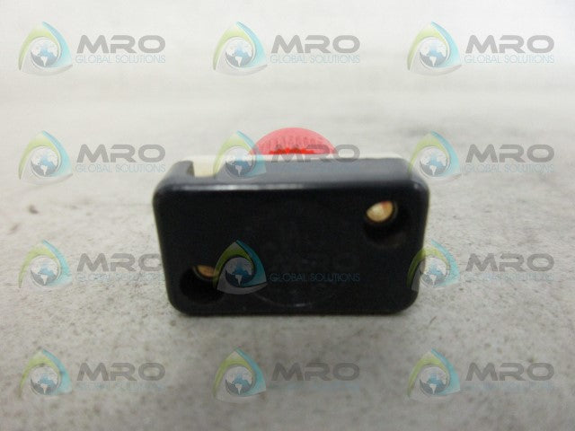 INDUSTRIAL MRO 1A250V PUSHBUTTON (RED) *USED*