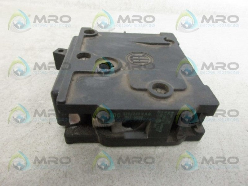 SIEMENS EQB120 CIRCUIT BREAKER 20A *USED*