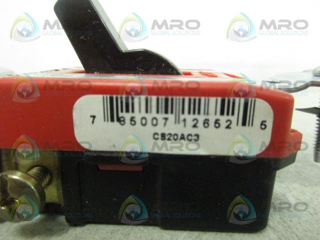 PASS & SEYMOUR CS20AC3 SWITCH *NEW NO BOX*