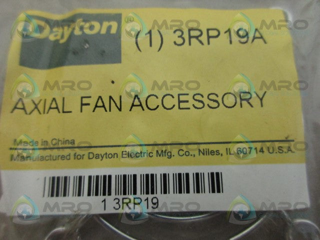 DAYTON 3RP19A FAN ACCESSORY *NEW IN FACTORY BAG*
