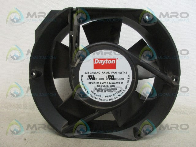 DAYTON 4WT43 AXIAL FAN *NEW IN BOX*