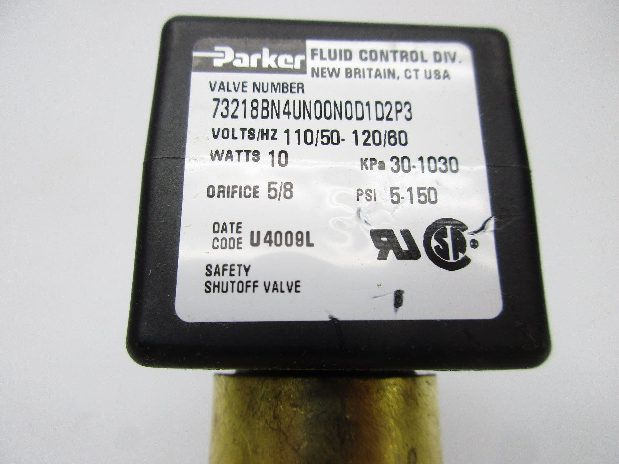 PARKER 73218BN4UN00N0D1D2P3 120V NSMP