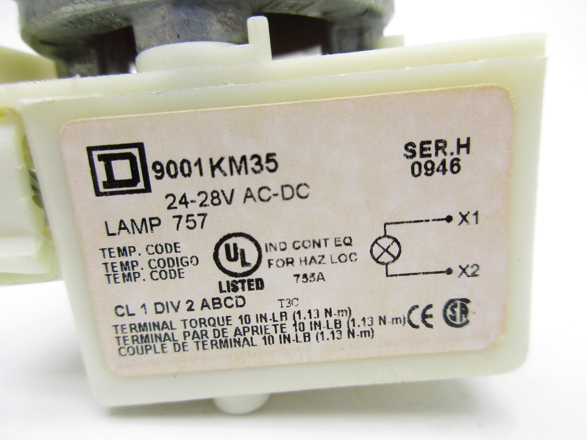 SQUARE D 9001KM35LR SER. H NSNP