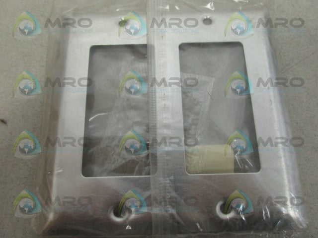 PASS & SEYMOUR SS262 WALL PLATE *NEW IN FACTORY BAG*