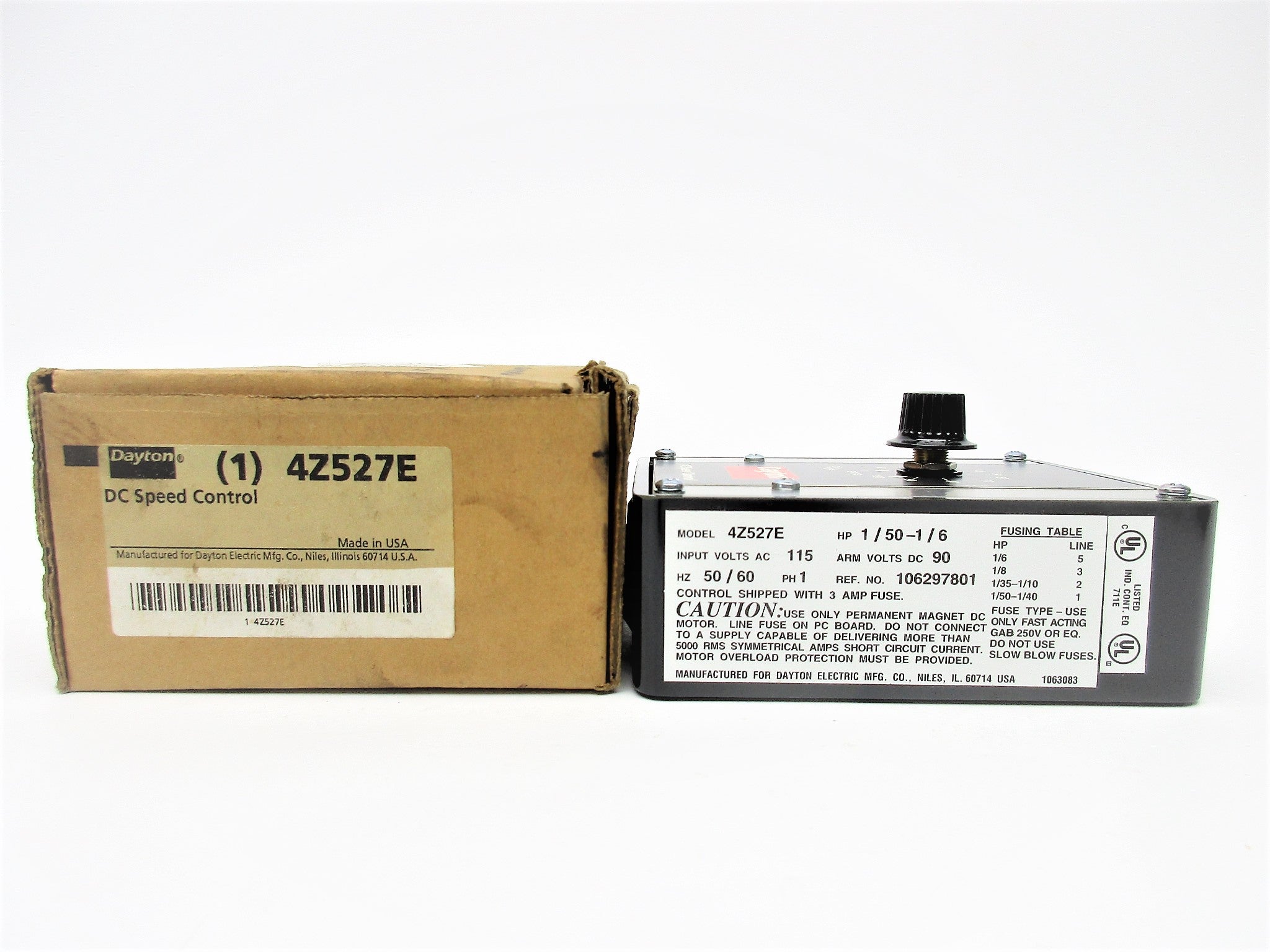 DAYTON 4Z527E NSMP