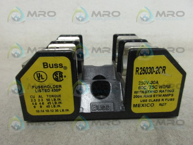 BUSS R25030-2CR FUSEHOLDER *NEW NO BOX*