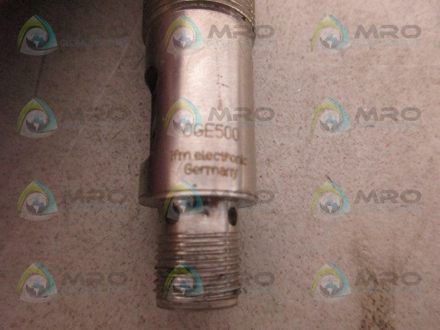 IFM EFECTOR OGE500 THROUGH BEAM SENSOR *USED*