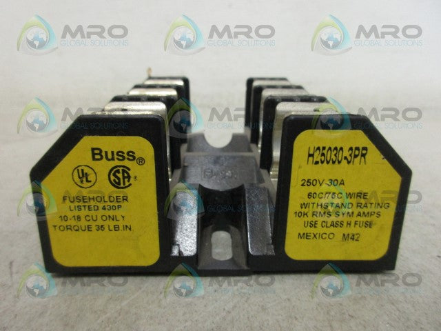 BUSS H25030-3PR FUSEHOLDER *NEW NO BOX*