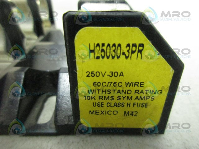 BUSS H25030-3PR FUSEHOLDER *NEW NO BOX*