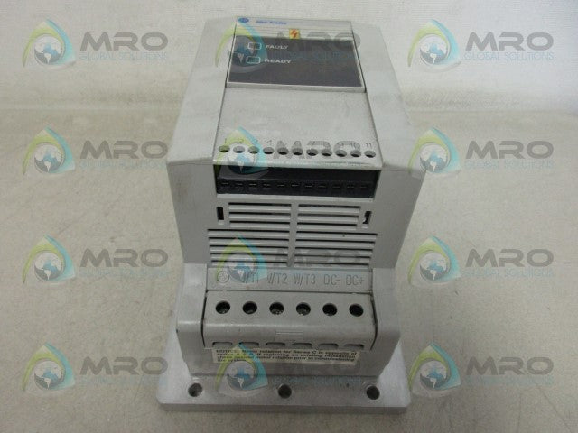 ALLEN BRADLEY 160-BA10PSF1 SER. C F/W 7.06 SPEED CONTROLLER *USED*