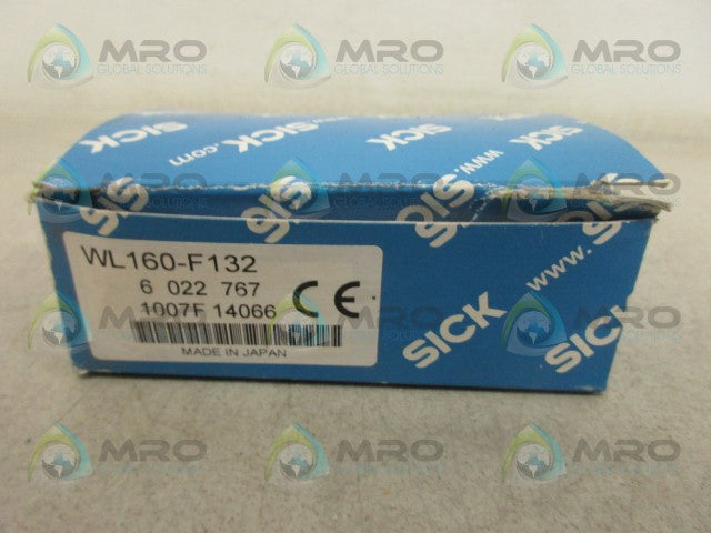 SICK WL160-F132 SENSOR *NEW IN BOX*
