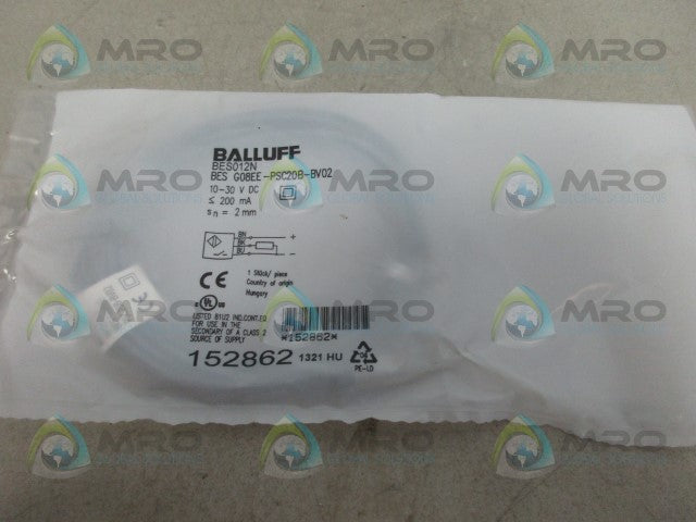 BALLUFF BES-G08EE-PSC20B-BV02 SENSOR *NEW IN FACTORY BAG*
