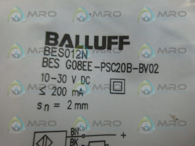 BALLUFF BES-G08EE-PSC20B-BV02 SENSOR *NEW IN FACTORY BAG*