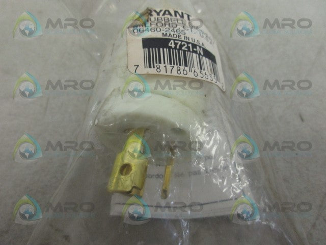 BRYANT 4721-N PLUG *NEW IN FACTORY BAG*