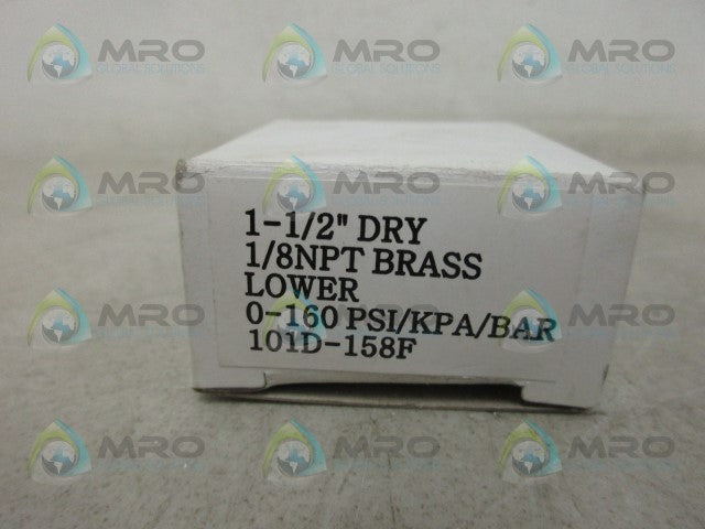 PARKER 101D-158F GAUGE 0-160 *NEW IN BOX*