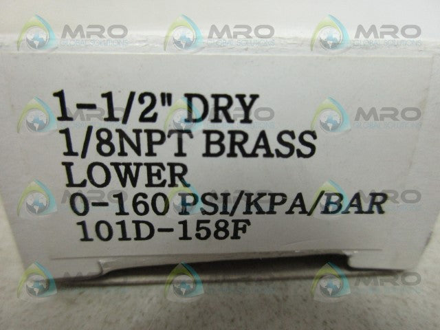 PARKER 101D-158F GAUGE 0-160 *NEW IN BOX*