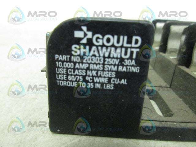 GOULD 20303 FUSEHOLDER *NEW NO BOX*