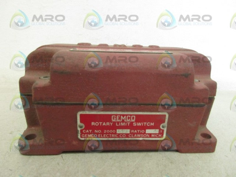 GEMCO 2000-149B LIMIT SWITCH *USED*