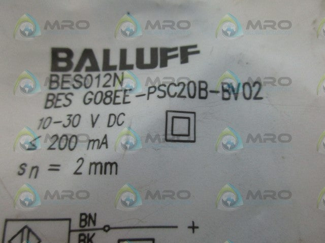 BALLUFF BES012N INDUCTIVE SENSOR *NEW IN FACTORY BAG*