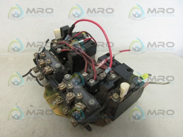 ALLEN BRADLEY 705-AOD SER. K REVERSING STARTER *USED*
