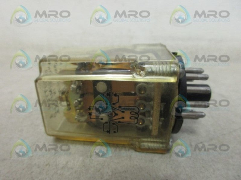 POTTER & BRUMFIELD KRP-14DG-110 RELAY 110VDC *USED*