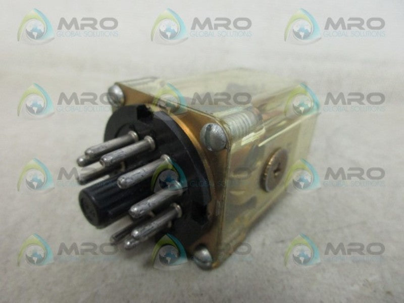 POTTER & BRUMFIELD KRP-14DG-110 RELAY 110VDC *USED*