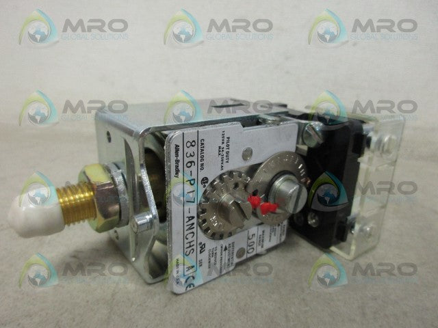 ALLEN BRADLEY 836-P17-ANCHS PRESSURE SWITCH *USED*