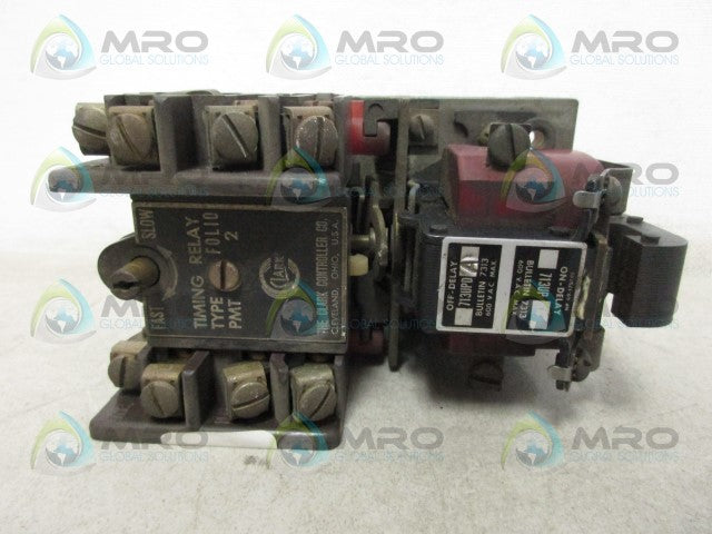 JOSLYN CLARK 713UP TIMING RELAY *USED*