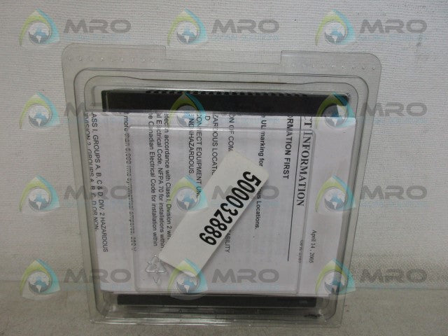 GENERAL ELECTRIC FANUC IC693MDL733E OUTPUT MODULE *NEW IN ORIGINAL PACKAGE*