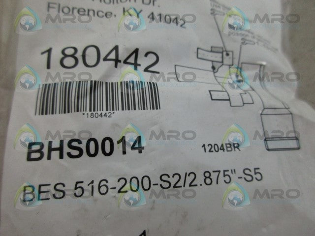 BALLUFF BES516-200-S2/2.875"-S5 PROXIMITY SWITCH * NEW IN FACTORY BAG *