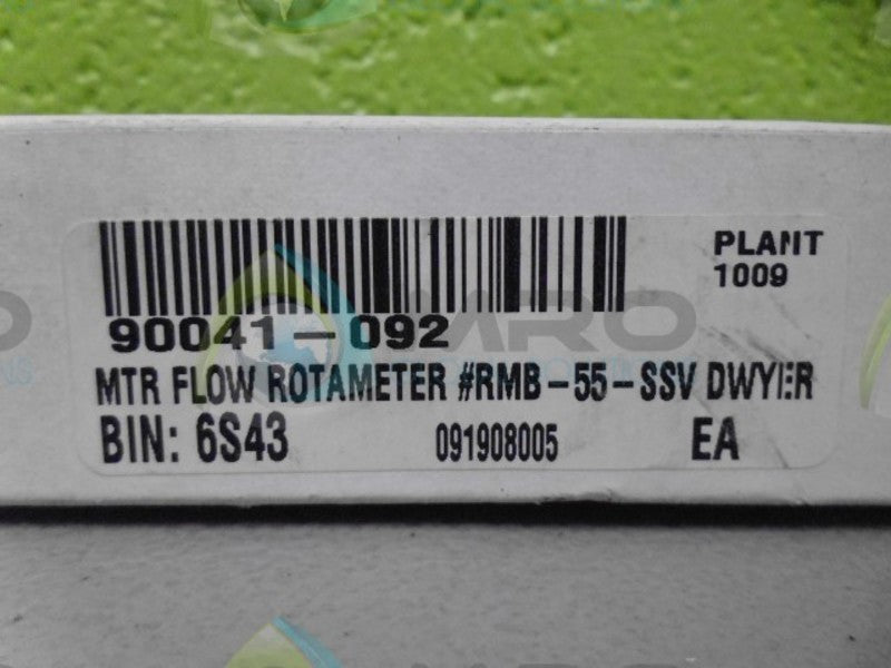 DWYER 90041-092 FLOWMETER *NEW IN BOX*