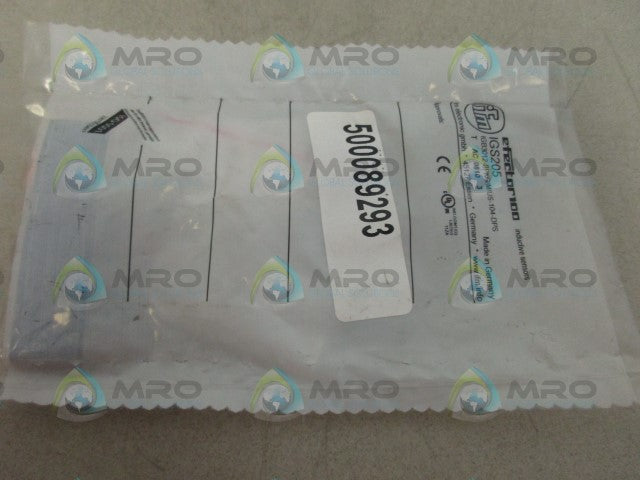 IFM EFECTOR IGS205 INDUCTIVE SENSOR *NEW IN FACTORY BAG*