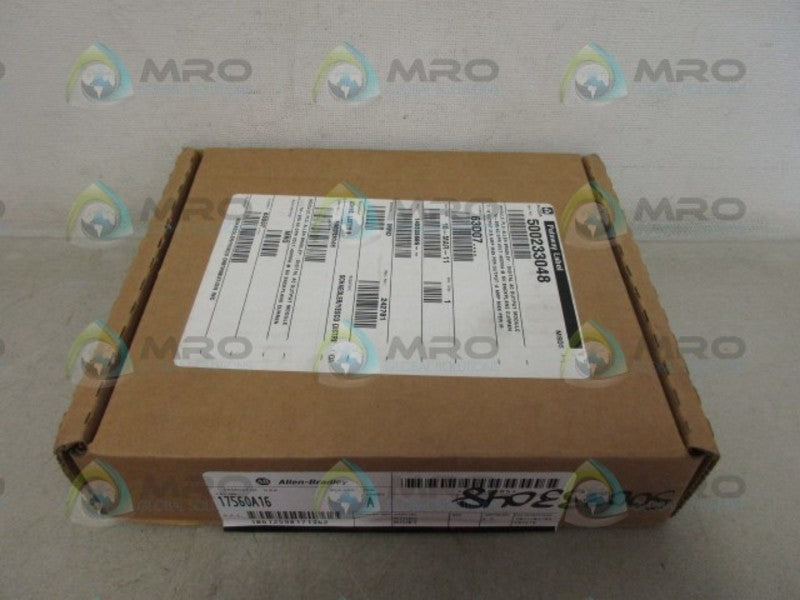 ALLEN BRADLEY 1756-OA16 SER. A F/W 3.2 DATE: 2011 *FACTORY SEALED*