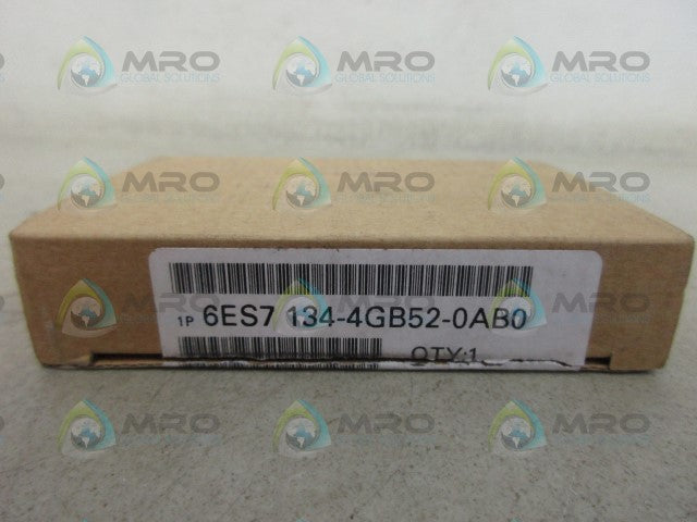 SIEMENS 6ES7134-4GB52-0AB0 MODULE *NEW IN BOX*