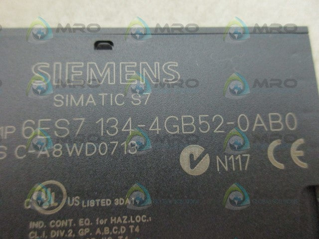 SIEMENS 6ES7134-4GB52-0AB0 MODULE *NEW IN BOX*