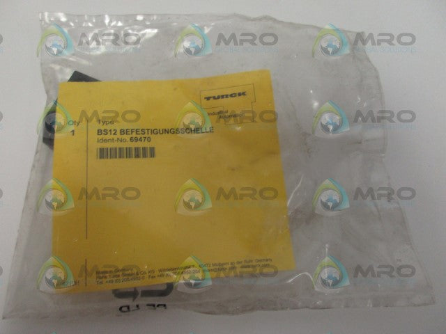 TURCK BS12BEFESTIGUNGSSCHELLE CONNECTOR *NEW IN FACTORY BAG*