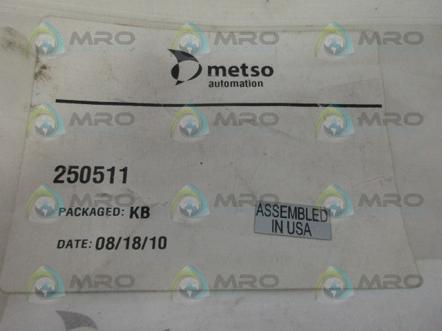 METSO 250511 REBUILD KIT *NEW IN FACTORY BAG*