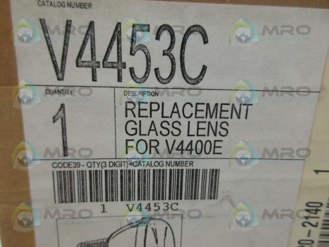 STONCO V4453C REPLACEMENT GLASS LENS *FACTORY SEALED*